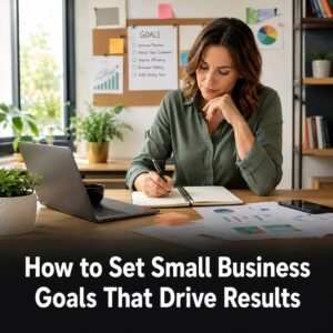 How to Set Small Business Goals That Drive Results