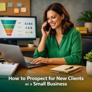 How to Prospect for New Clients as a Small Business